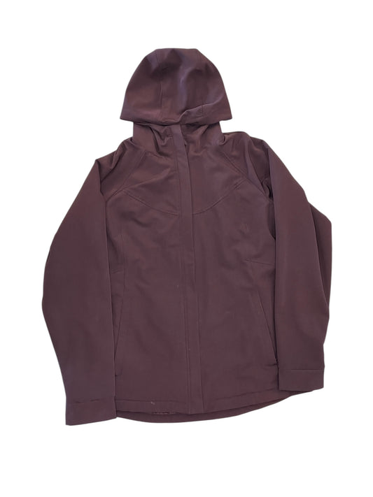 Jacket Faux Fur & Sherpa By Kirkland In Purple, Size:L