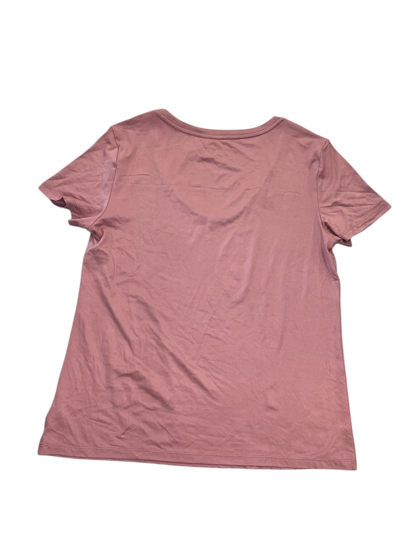 Top Ss Basic By Eddie Bauer In Pink, Size:S