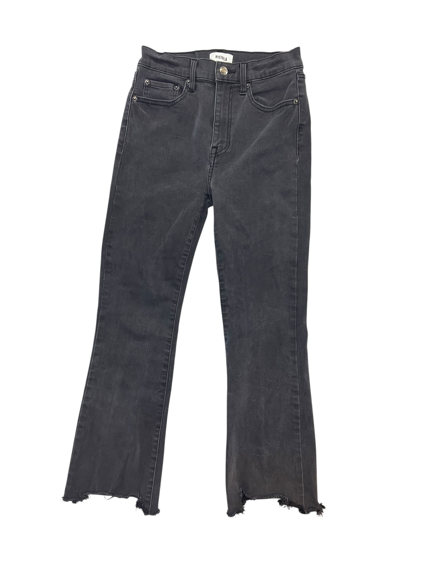 Jeans Straight By Pistola In Grey Denim, Size:2