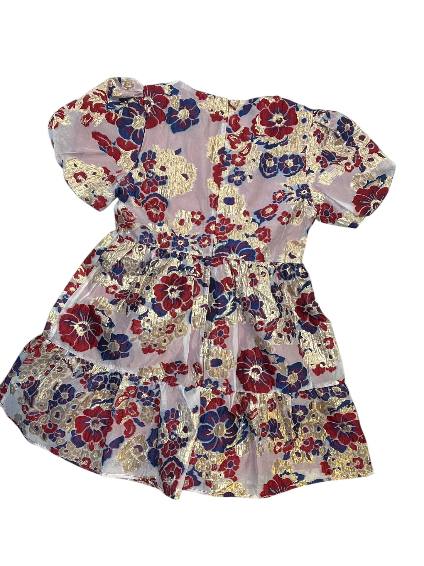 Dress Party Short By Tcec In Blue & Red, Size:L