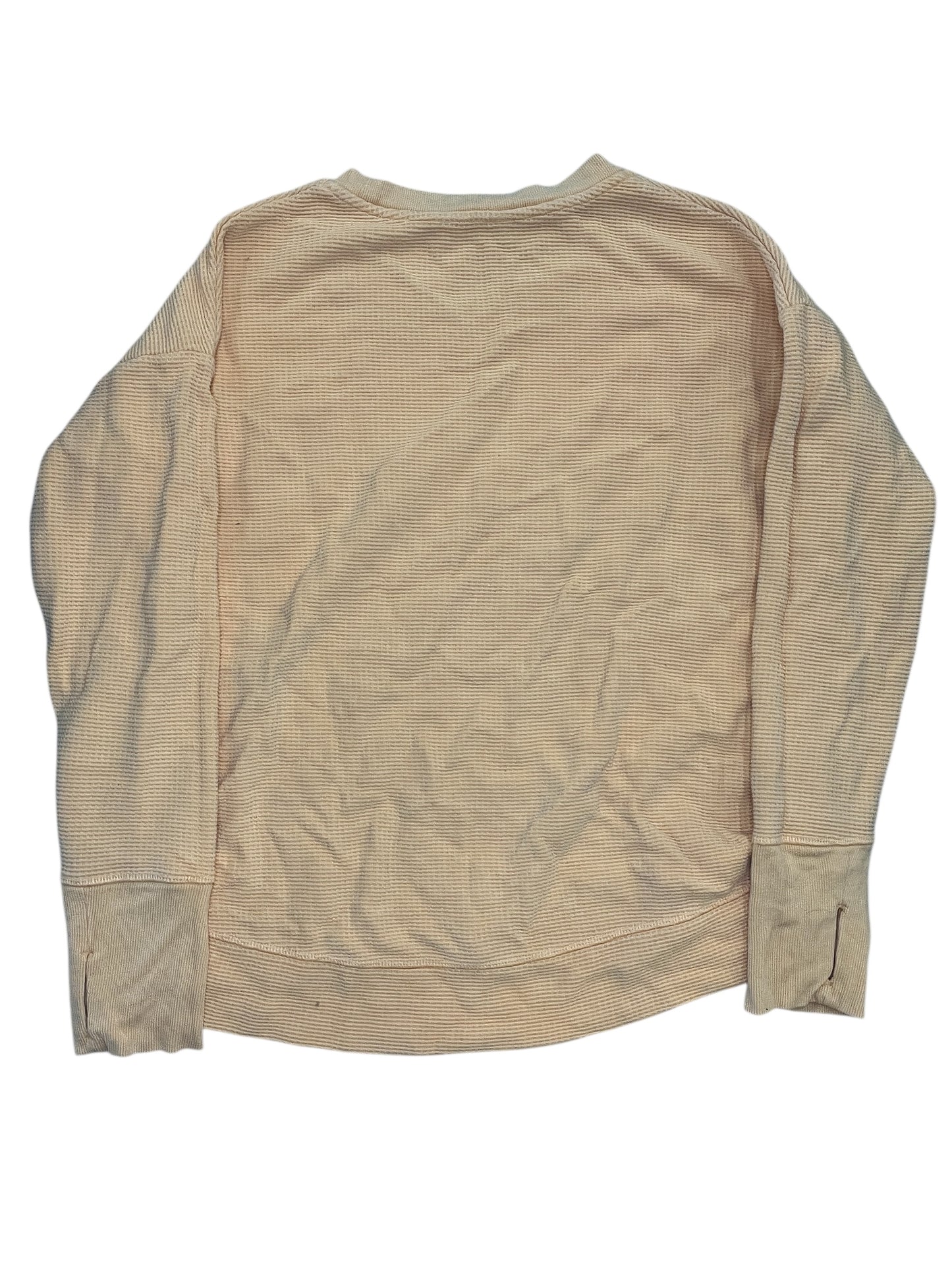 Sweatshirt Crewneck By Athleta In Orange, Size:L