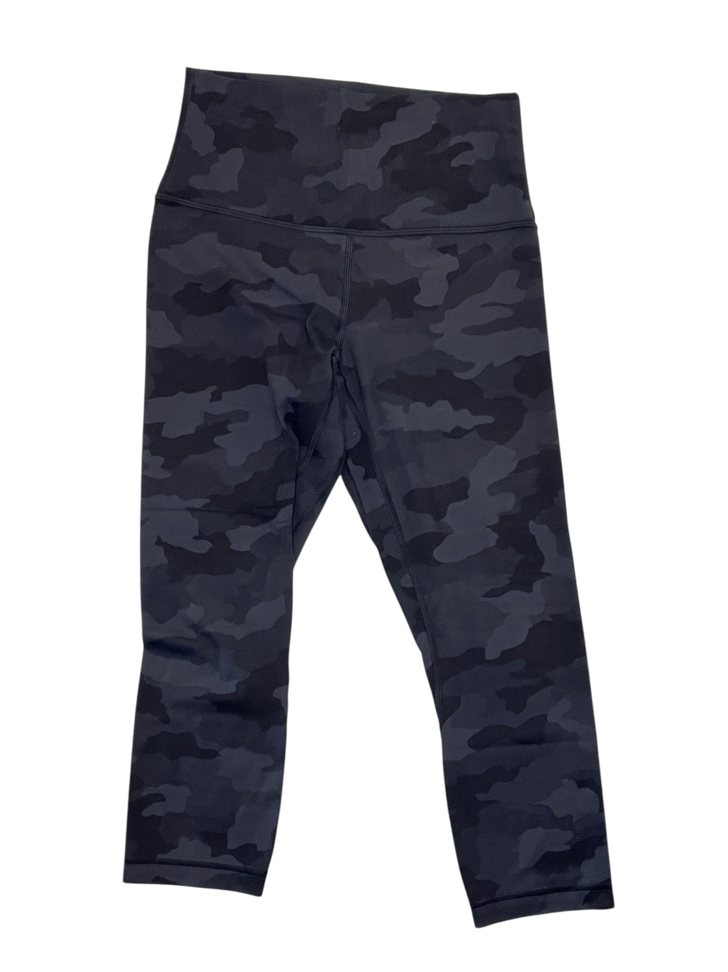 Athletic Leggings Capris By Lululemon In Camouflage Print, Size:S