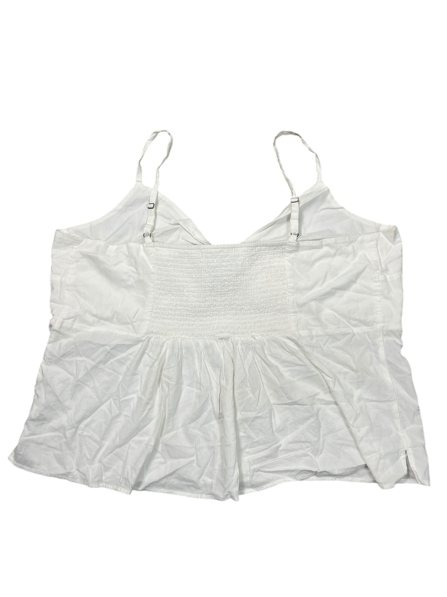 Tank Top By Old Navy In White, Size:3X