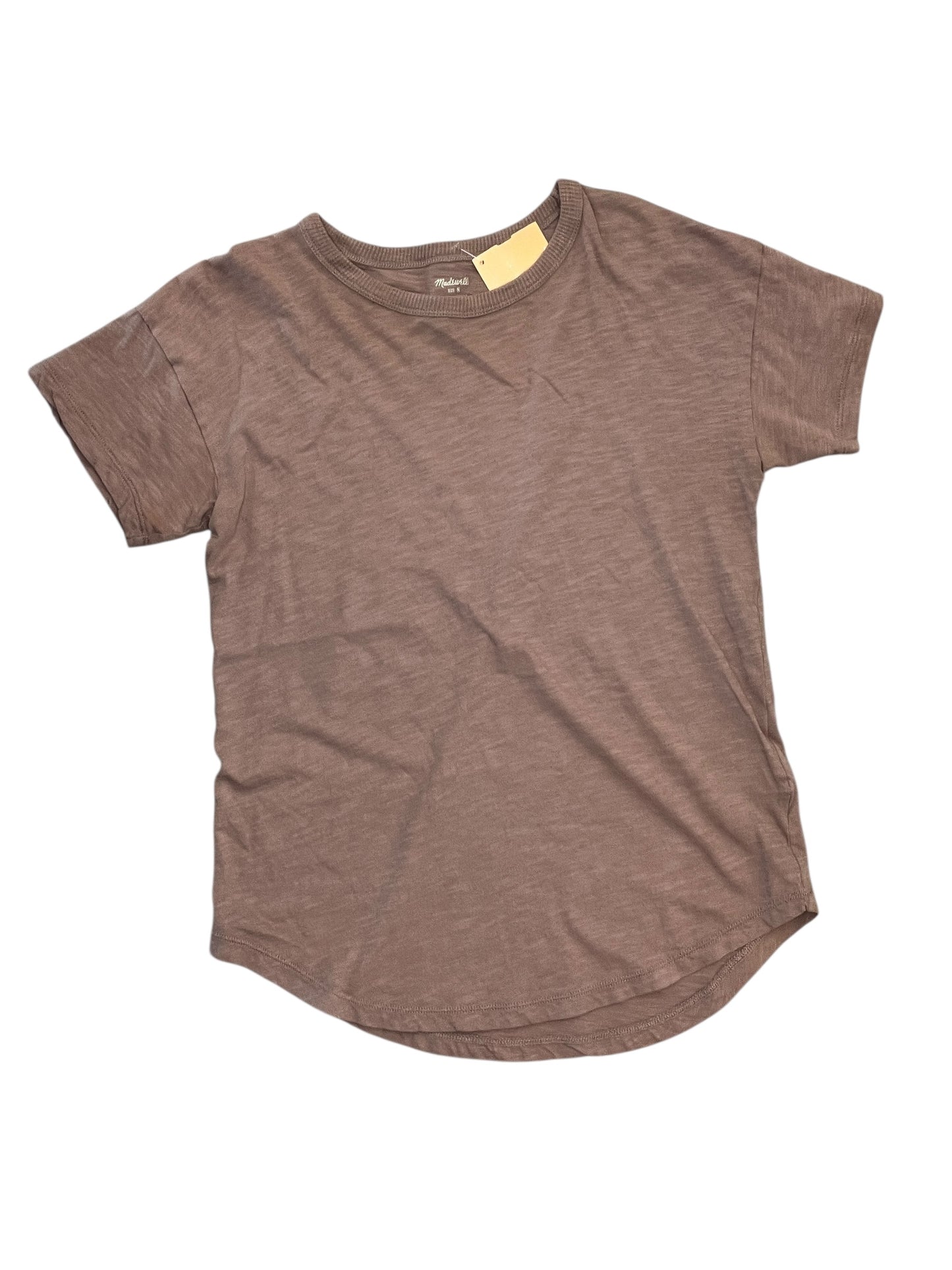 Top Ss Basic By Madewell In Brown, Size:S