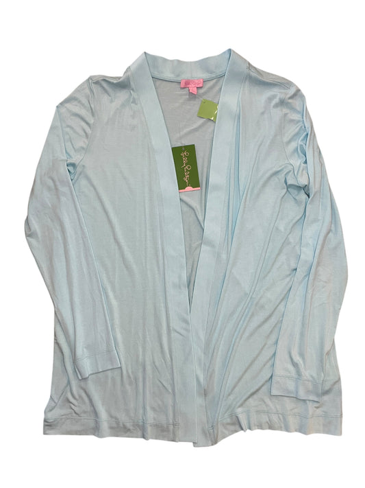 Cardigan Designer By Lilly Pulitzer In Blue, Size:L