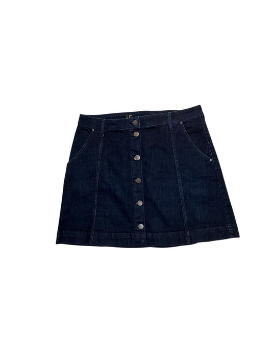 Skirt Mini & Short By Lc Lauren Conrad In Blue Denim, Size:L