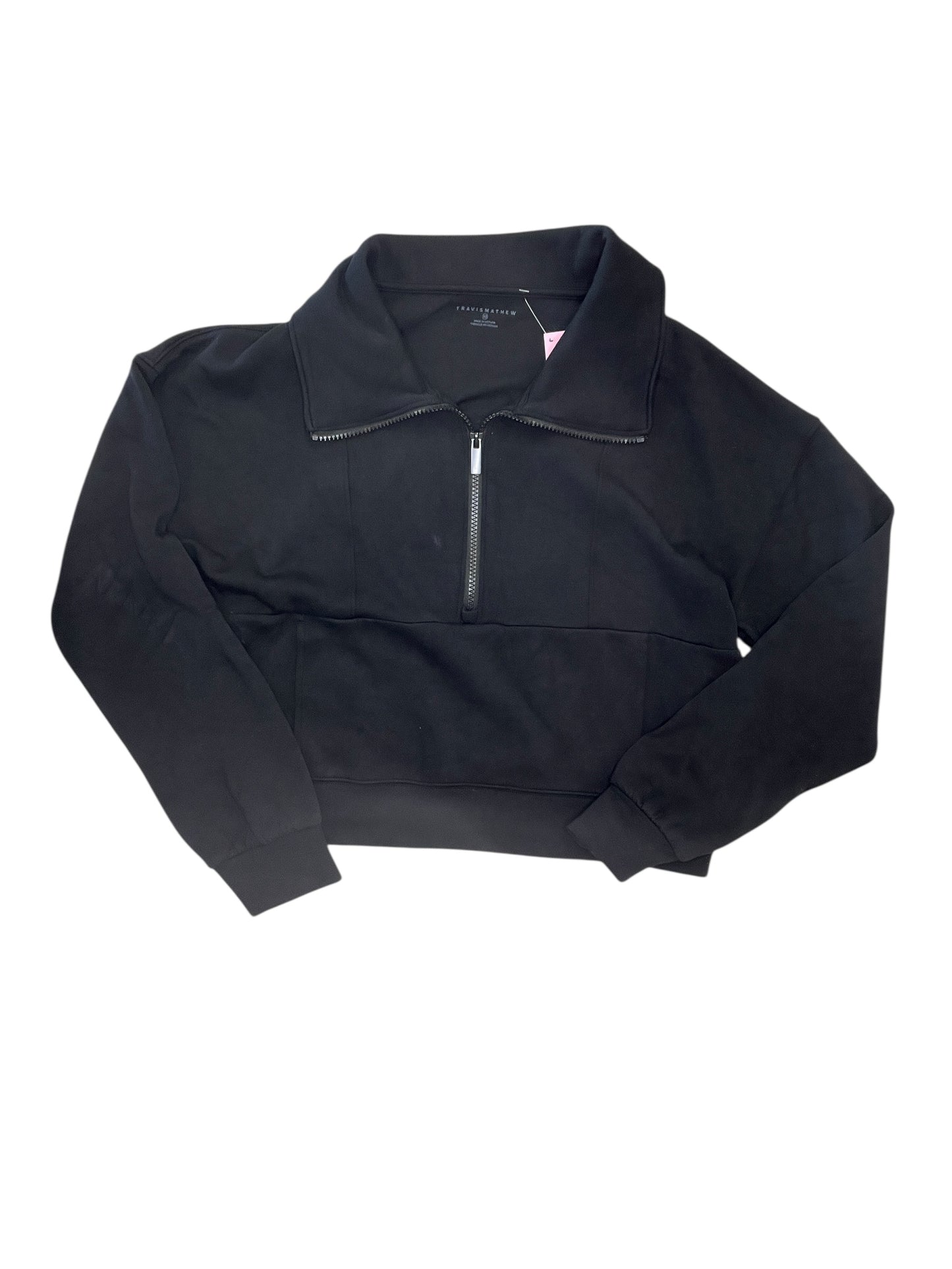 Sweatshirt Collar By Cma In Black, Size:Xs