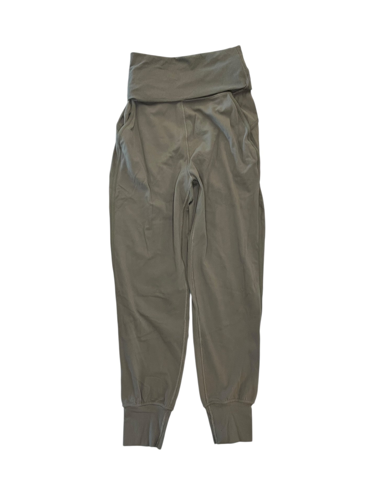 Athletic Pants By Lululemon In Green, Size:Xs