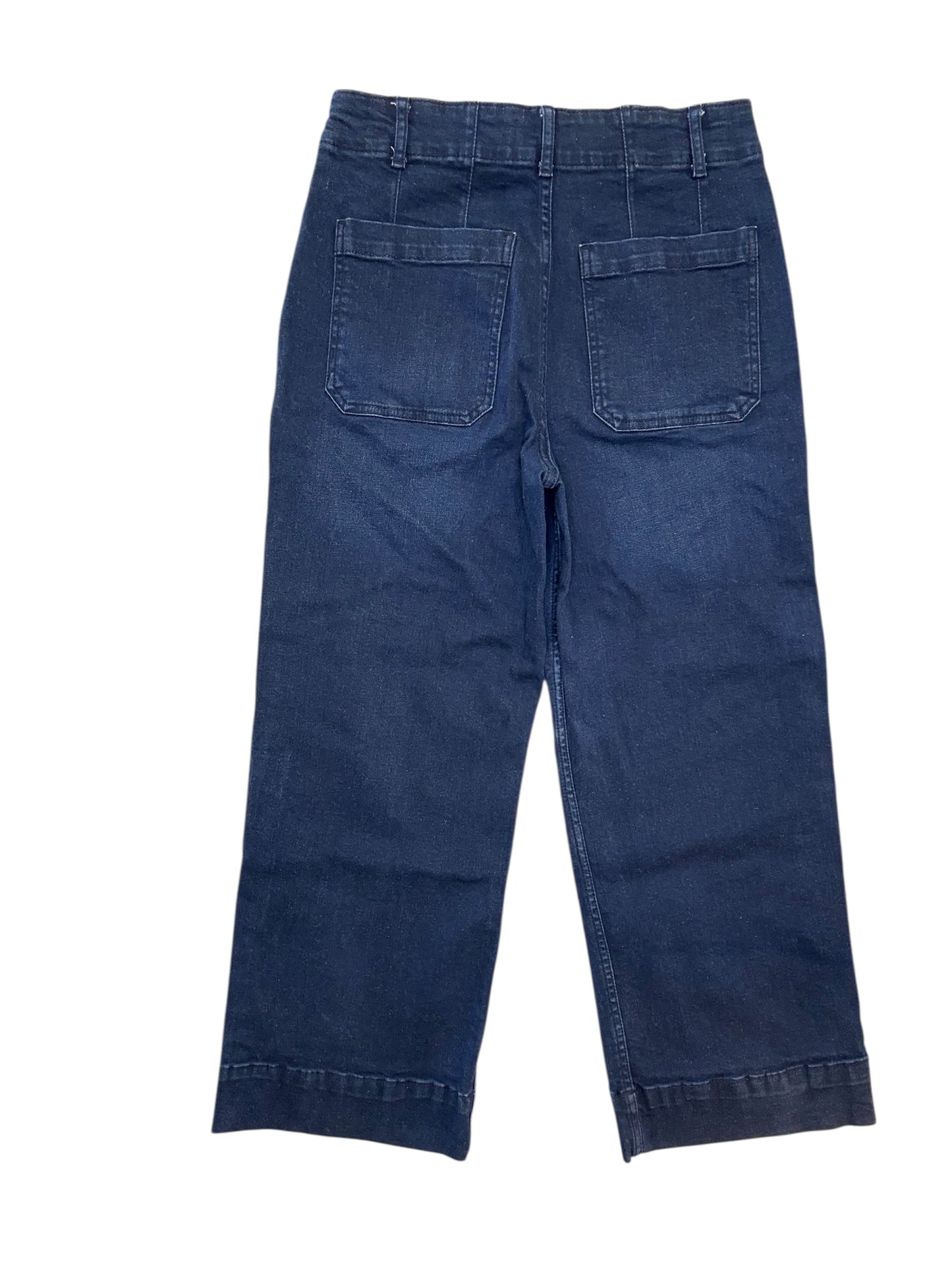 Jeans Wide Leg By Bagatelle In Blue Denim, Size:8