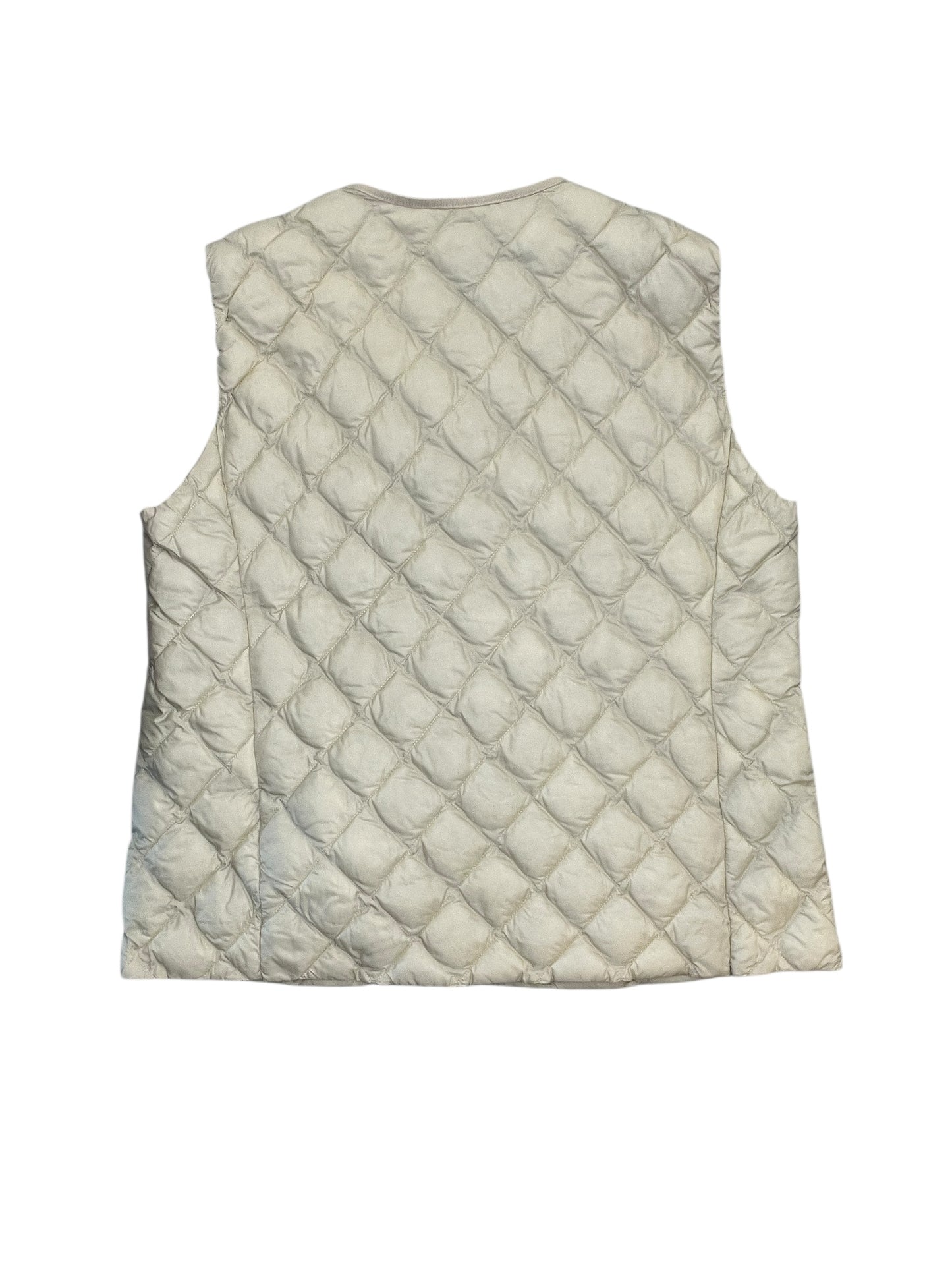 Vest Puffer & Quilted By Uniqlo In Tan, Size:M