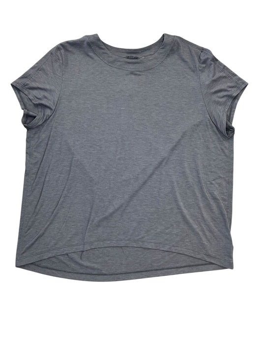 Top Ss Basic By Athleta In Grey, Size:S