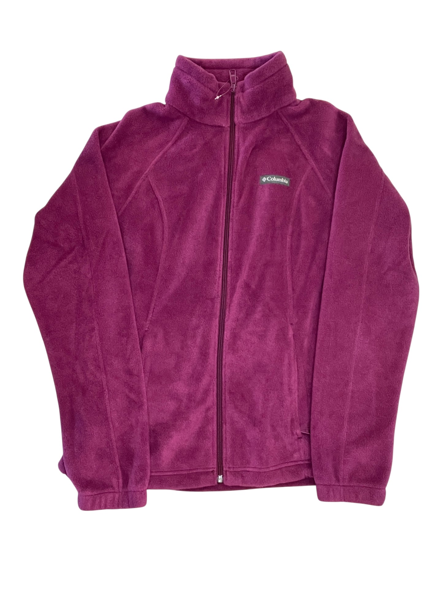 Jacket Fleece By Columbia In Purple, Size:M