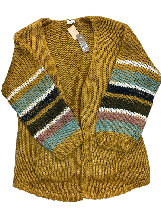 Cardigan By Bke In Yellow, Size:M