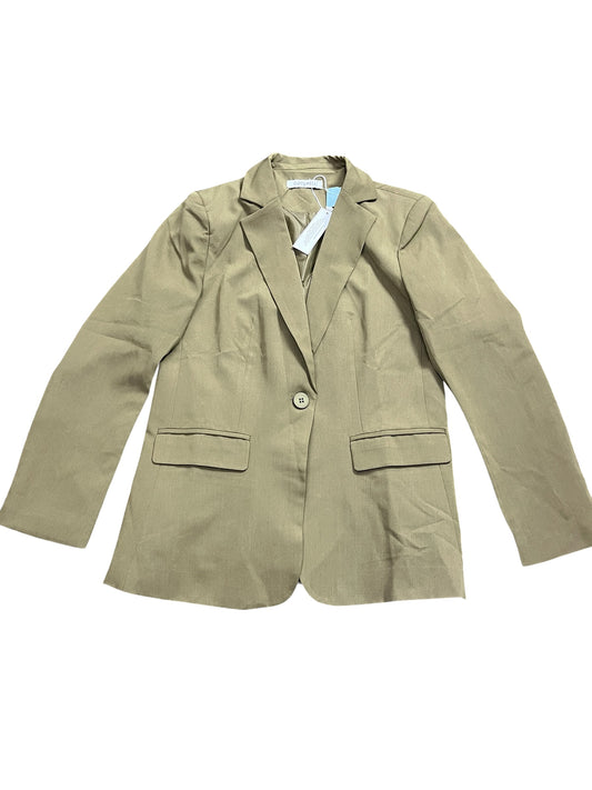 Blazer By Clothes Mentor In Green, Size:M