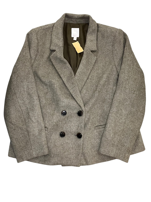 Coat Peacoat By Lc Lauren Conrad In Brown, Size:Xxl