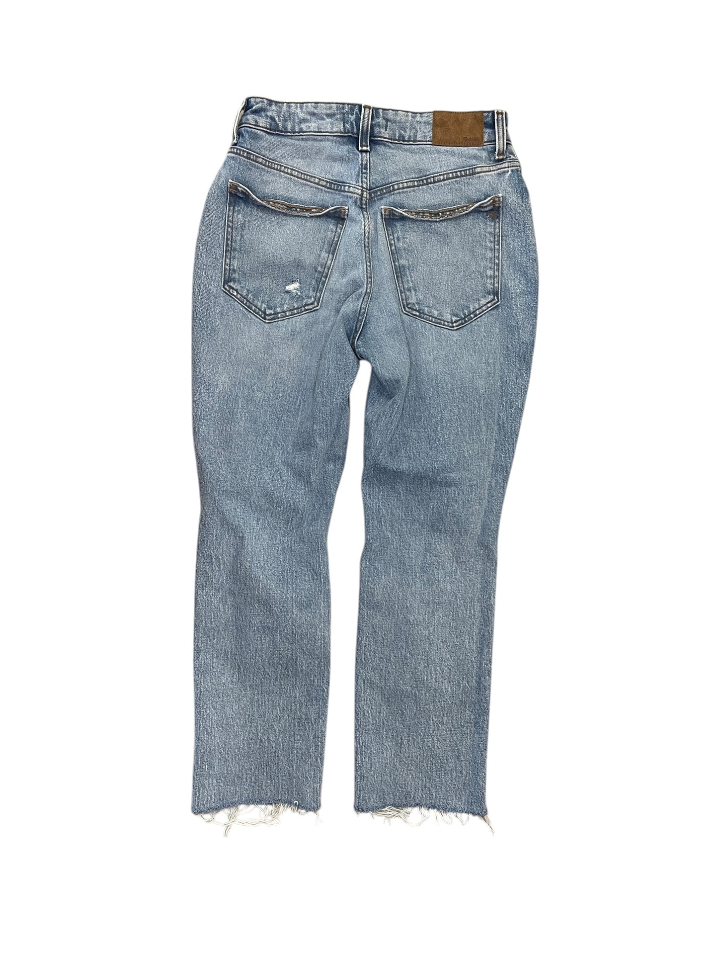 Jeans Cropped By Madewell In Blue Denim, Size:4