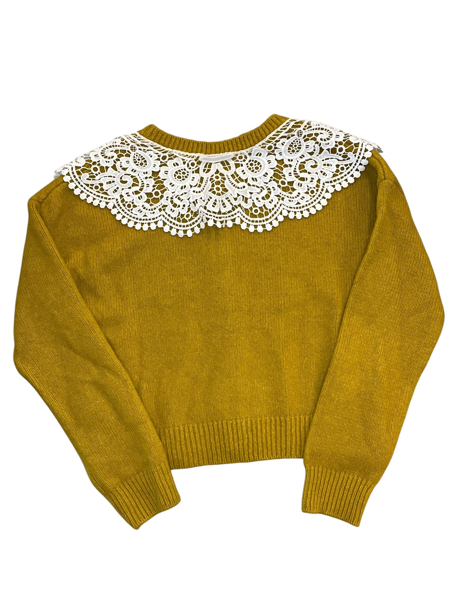 Cardigan By Maeve In Yellow, Size:M