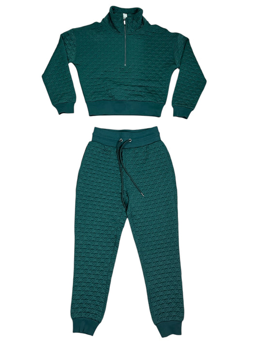Pants Set 2Pc By Lou And Grey In Green, Size:Xs