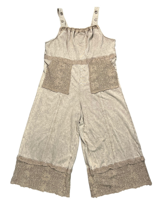 Jumpsuit By Oli & Hali In Tan, Size:L