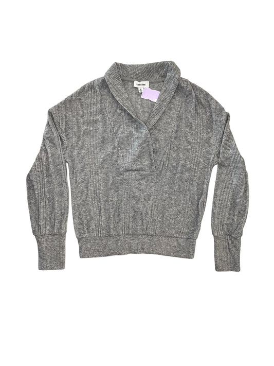 Top Ls By Evereve In Grey, Size:S