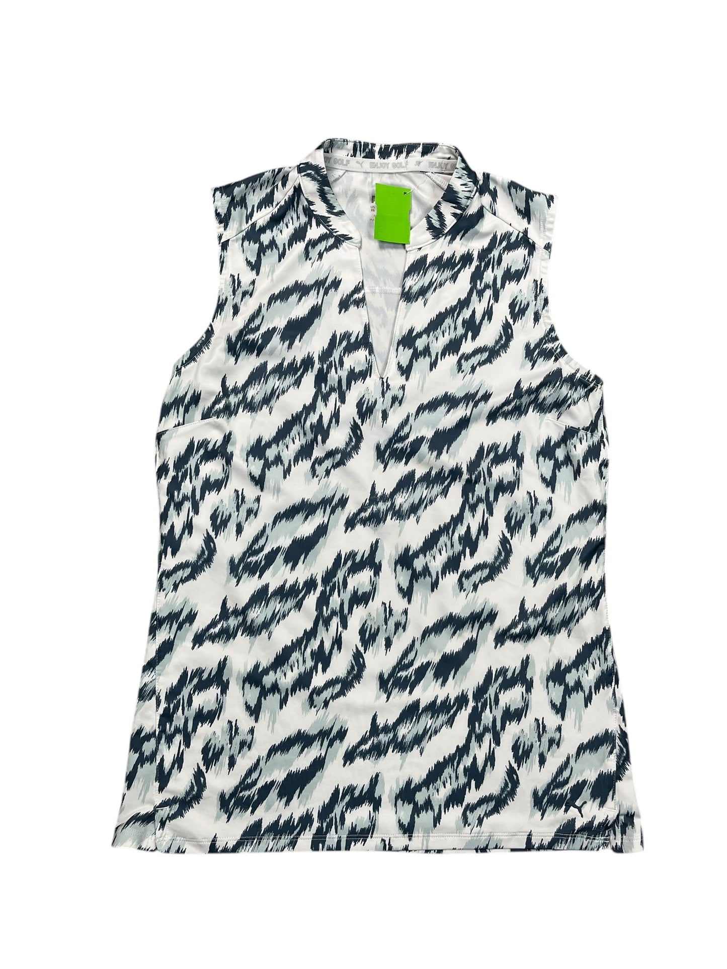 Athletic Tank Top By Puma In White, Size:Xs
