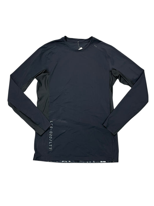 Athletic Top Ls Crewneck By Lululemon In Black, Size:M