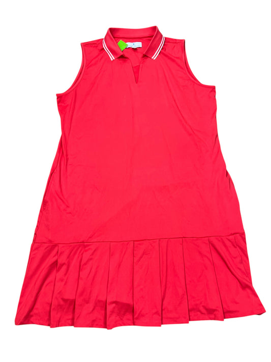 Athletic Dress By SPORT HALEY In Red, Size:Xl