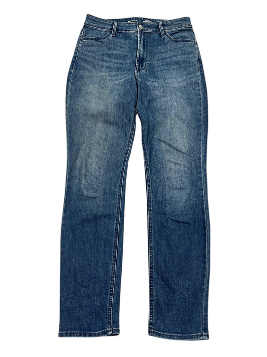 Jeans Straight By Old Navy In Blue Denim, Size:6