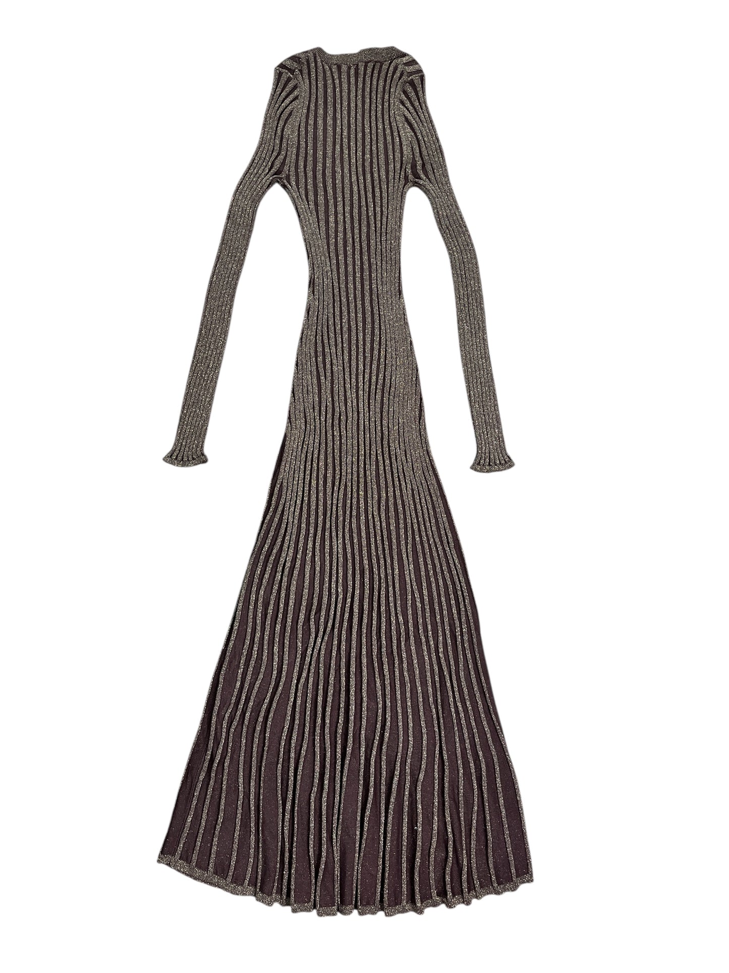 Dress Casual Maxi By Loft In Brown, Size:Xs