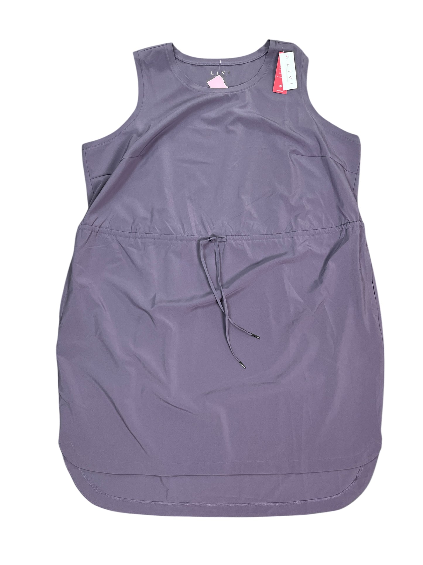 Athletic Dress By Livi Active In Purple, Size:2X