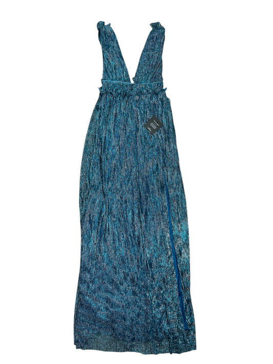 Dress Party Long By Lulus In Blue, Size:S