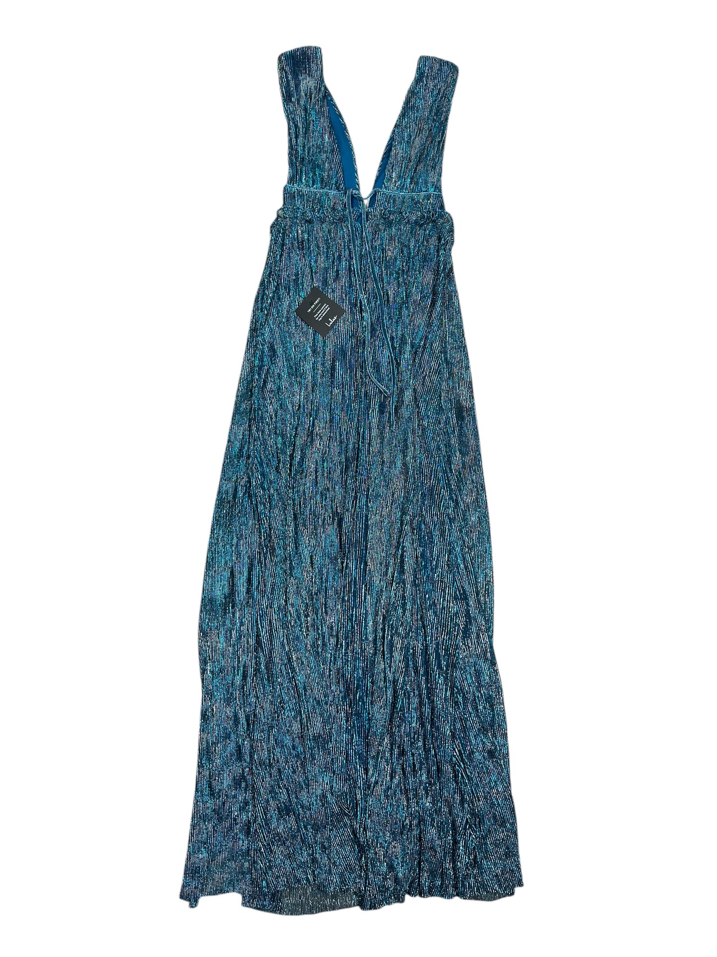 Dress Party Long By Lulus In Blue, Size:S