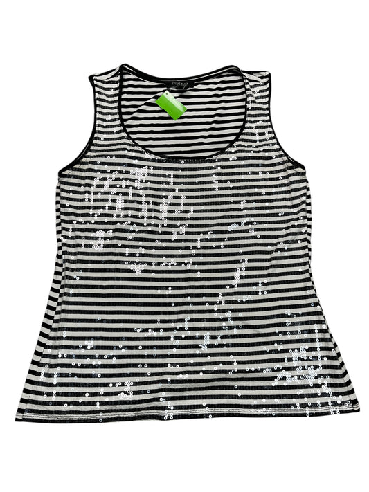 Tank Top By White House Black Market In Black & White, Size:Xl