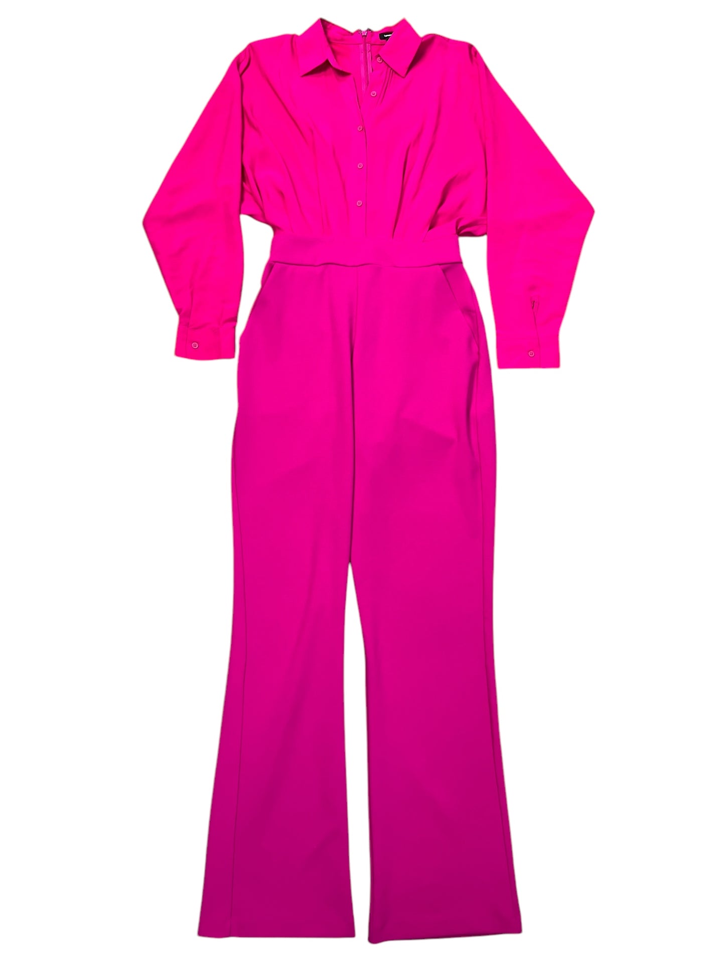 Jumpsuit By Express In Pink, Size:Xs