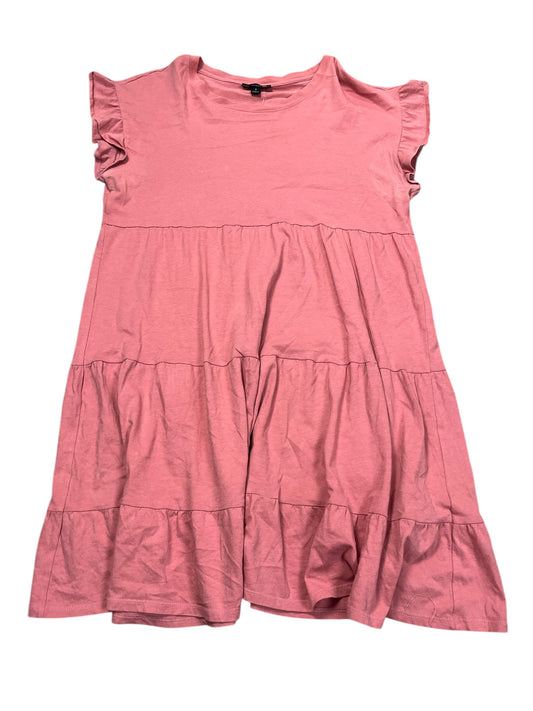 Dress Casual Midi By J. Crew In Pink, Size:S