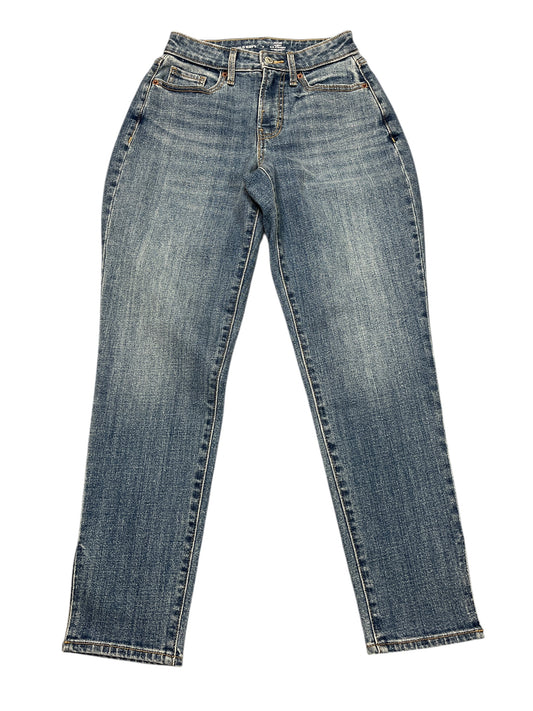 Jeans Straight By Old Navy In Blue Denim, Size:0