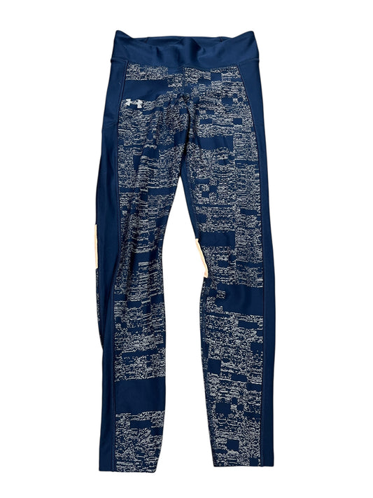 Athletic Leggings By Under Armour In Blue, Size:M