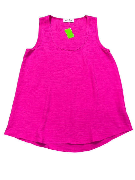 Top Sleeveless By Mittoshop In Pink, Size:S
