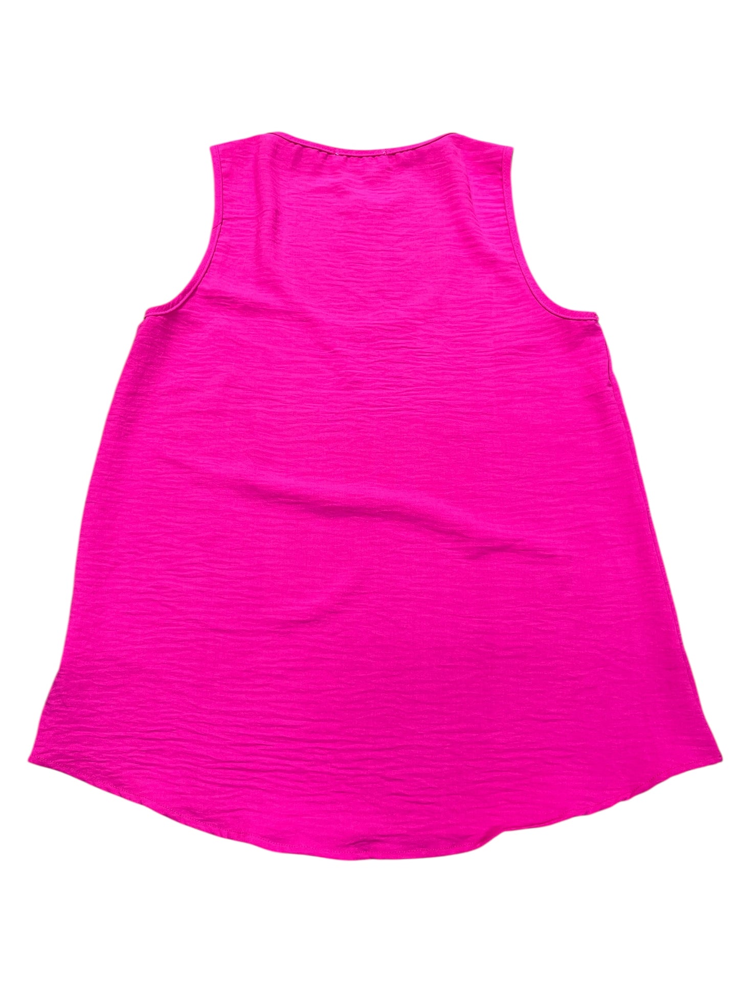 Top Sleeveless By Mittoshop In Pink, Size:S