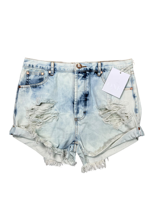 Shorts By Clothes Mentor In Blue Denim, Size:M
