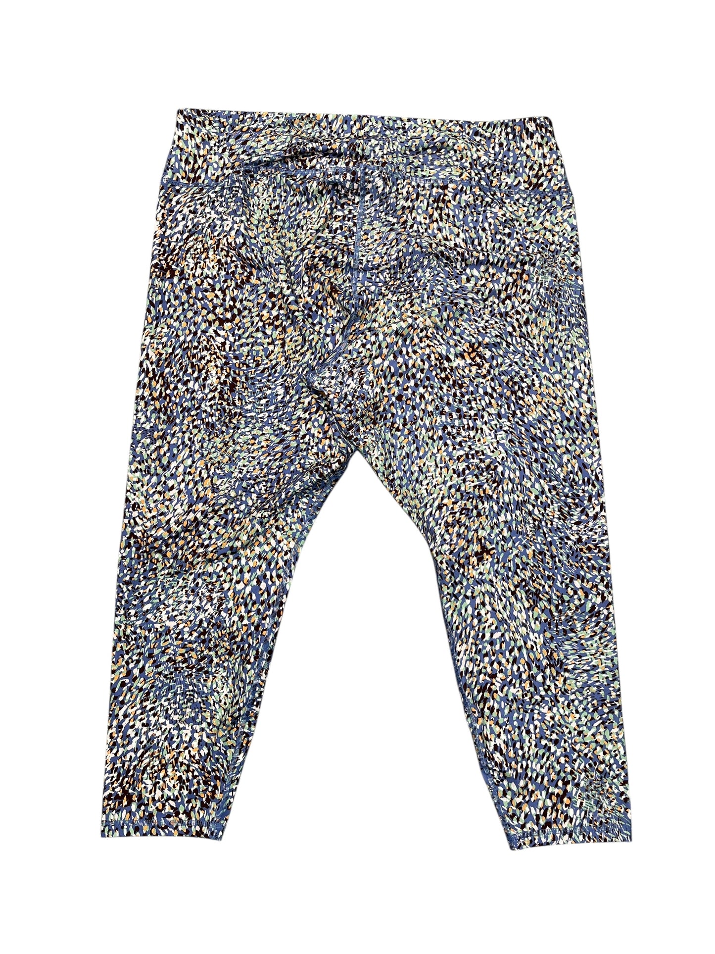 Athletic Leggings By Old Navy In Multi, Size:3X