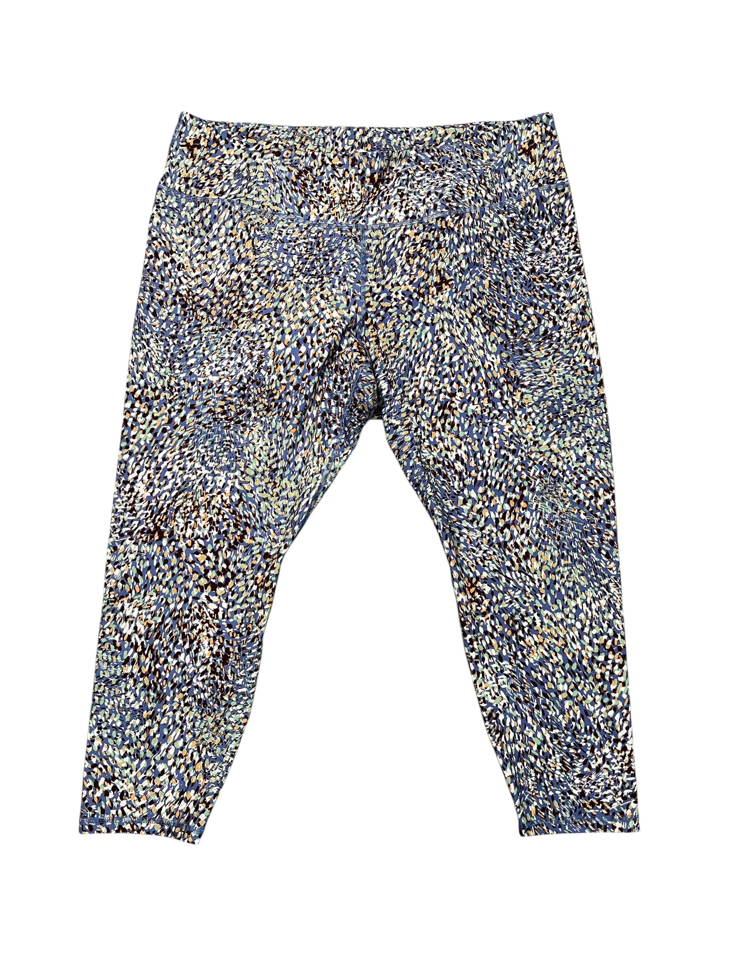 Athletic Leggings By Old Navy In Multi, Size:3X