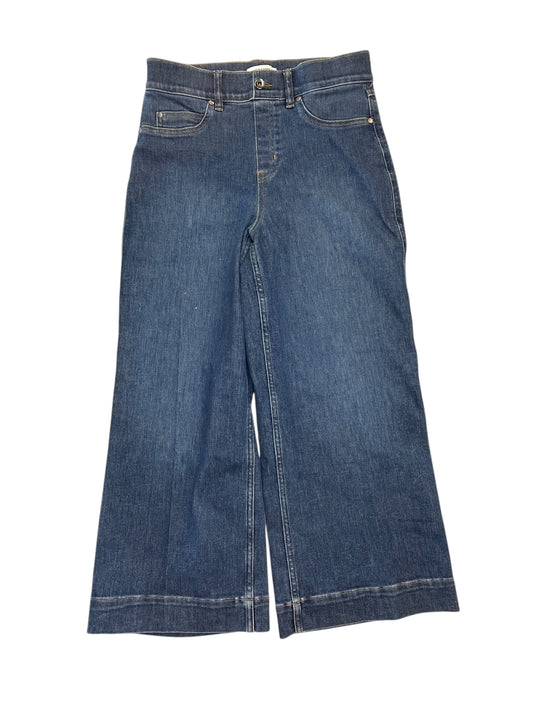 Pants Wide Leg By Spanx In Blue Denim, Size:M