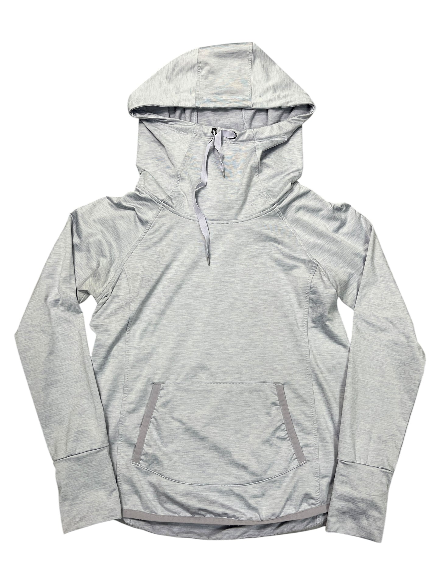 Athletic Top Ls Hoodie By 90 Degrees By Reflex In Purple, Size:S