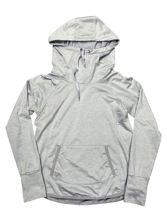 Athletic Top Ls Hoodie By 90 Degrees By Reflex In Purple, Size:S