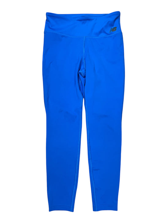 Athletic Leggings By New Balance In Blue, Size:M