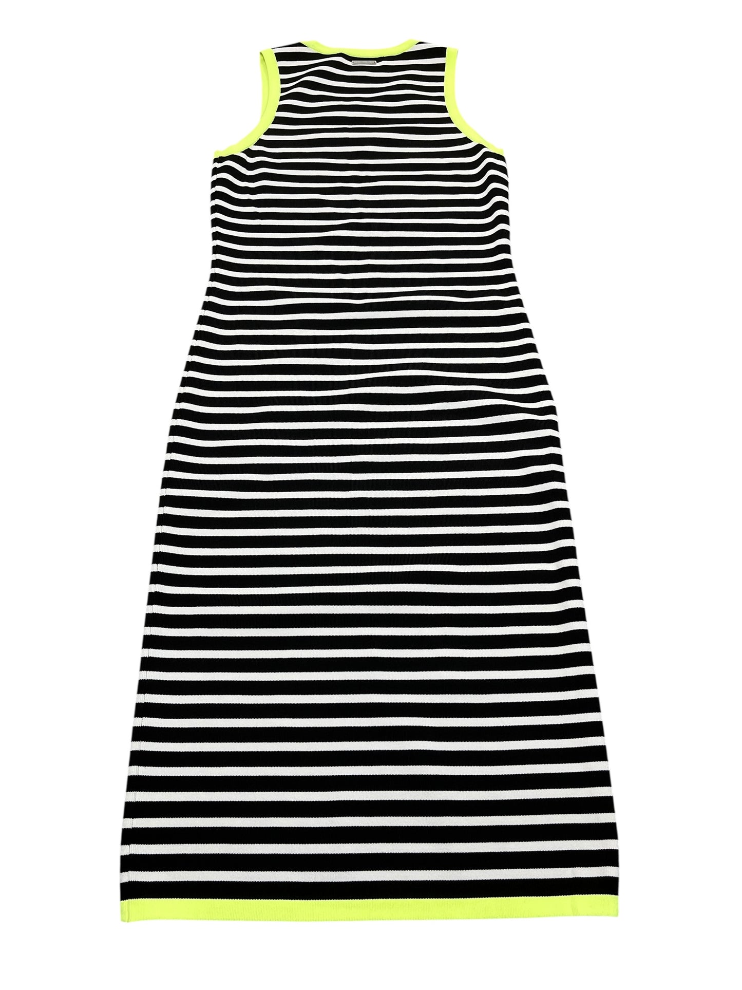 Dress Casual Midi By Michael By Michael Kors In Striped Pattern, Size:M
