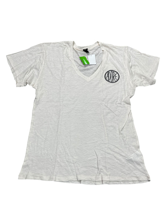 Top Ss By J. Crew In White, Size:Xl