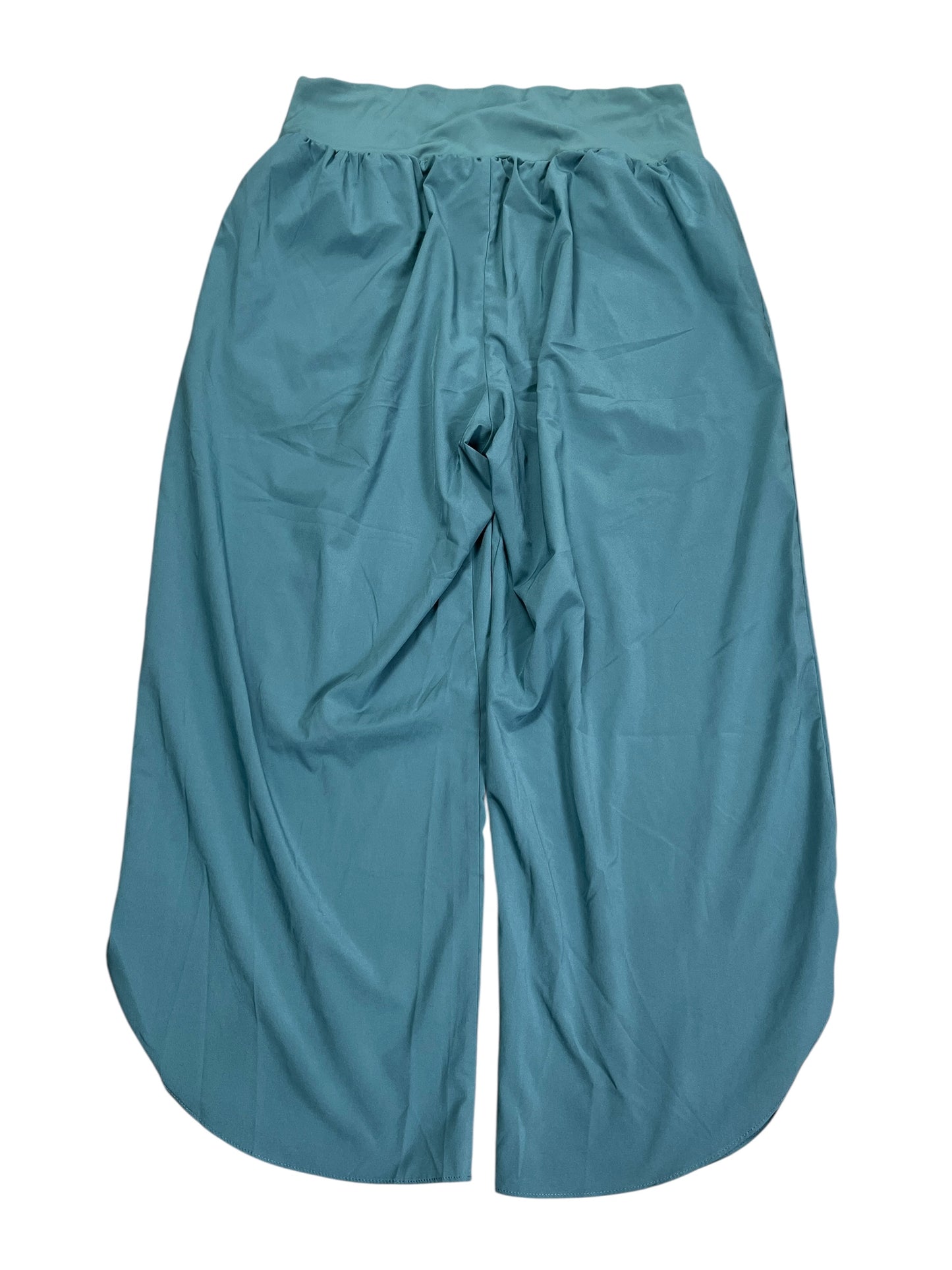 Pants Cropped By Clothes Mentor In Teal, Size:L