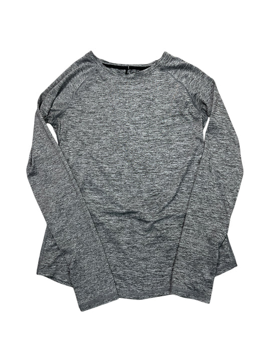 Athletic Top Ls Crewneck By Champion In Grey, Size:Xs